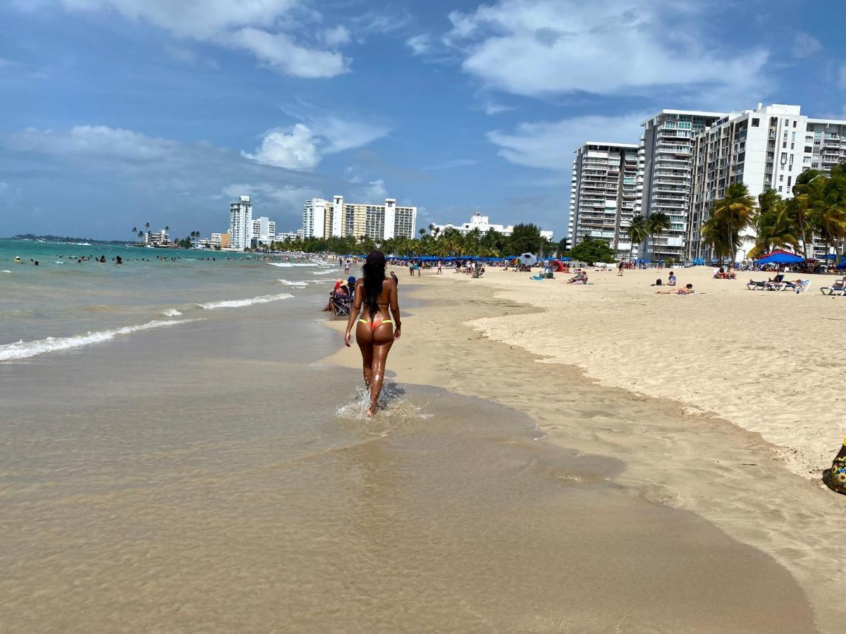 Hobie Oceanfront Apartment At Isla Verde San Juan Exterior photo