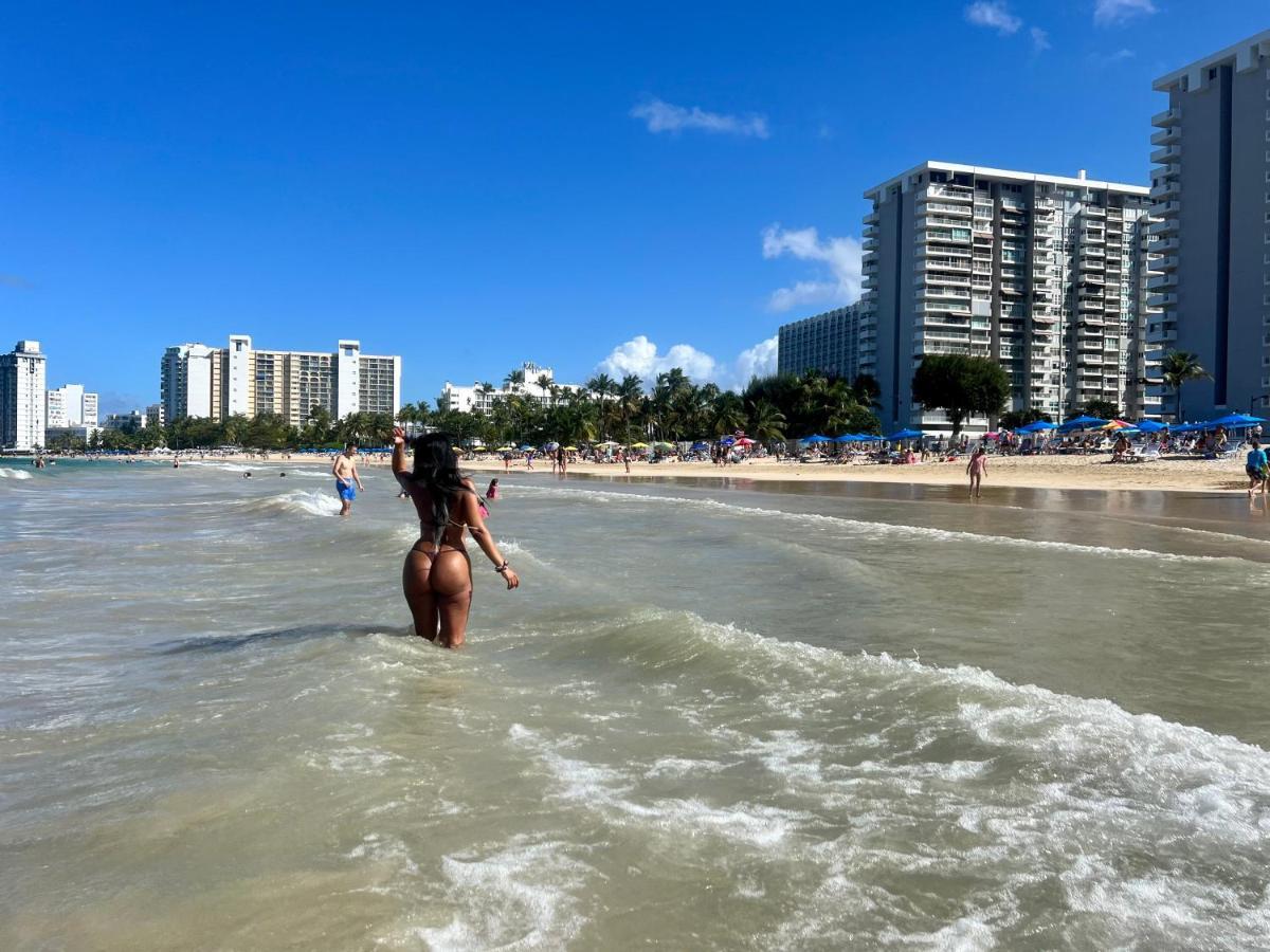 Hobie Oceanfront Apartment At Isla Verde San Juan Exterior photo